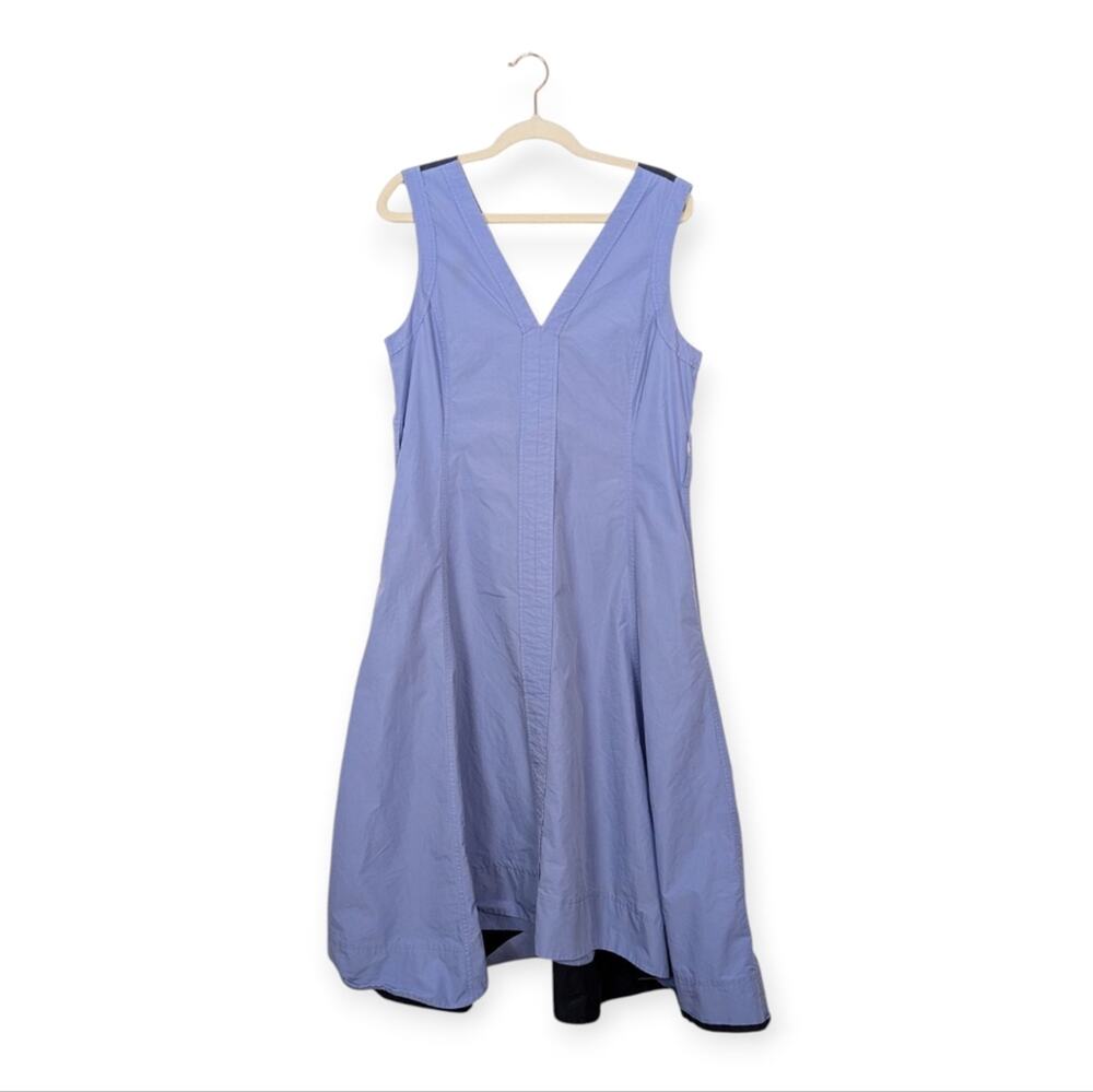 3.1 Phillip Lim Hyacinth Midnight Poplin Sleeveless Dress Size 10